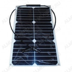 Солнечная панель монокристаллическакя гибкая EPSP-18W 18Вт (12В) E-Power Фотоэлементы SunPower п-ва США, на 22% эффективней чем обычные,434 мм*277 мм*3 мм;0,3 кг;угол изгиба 0-30градусов,от -40°С до +85°С