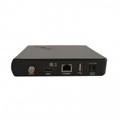 Спутниковое ТВ Триколор ТВ: Медиахаб МИНИ GS Hub 2 Box +Скретч-карта Ultra HD-7дней-8162дс General Satellite DVB-S/S2/S2X; MPEG-2, MPEG-4 H.264, H.265; LNB IN; USB 2.0(2шт); HDMI; ETHERNET; Wi-Fi 2,4/5ГГц; Bluetooth v.5.2; «Экспресс-AT1» 56°, шнур HDMI...