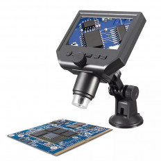 Микроскоп USB ОРБИТА 1-600x (OT-INL41) ОРБИТА сенсор HD 3,6 Мп (CCD); разрешение 1080P, 720P, VGA; дисплей 4,3" OLED; автономная работа до 6 часов; встроенный Li-ion аккумулятор