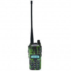 Радиостанция портативная Baofeng UV-82 8W "Хаки" BAOFENG Диапазон частот: 136-174 МГц + 400-520 МГц; мощность (8W); фонарик; радиус действия зависит от местности