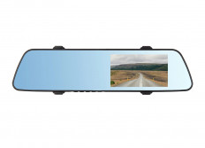 Видеорегистратор автомобильный SPIGEL DUO TOUCH Full HD зеркало (сенсорный экран) с 2-ой проводной к DUNOBIL 1920*1080; 140°; JL5601; ; 4,39"; 4-64Gb-microSD; Li-ion аккумулятор;