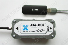Адаптер антенный AXA-3000 для USB 3G/4G модемов, разъем SMA-гнездо