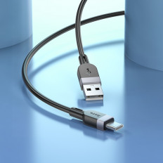 Кабель USB-Type-C, 2.0м, для зарядки и передачи данных, черный, X109 Energy