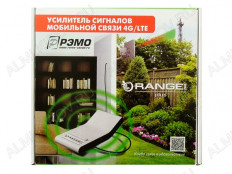 Усилитель сигналов мобильной связи ORANGE-2600 Plus РЭМО 4G/LTE 2500-2700МГц; зона покрытия 75кв.м; в комплекте модуль приема (45дБ), модуль покрытия (25дБ), кабель 10м, кронштейн, блок питания