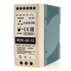 Модуль AC/DC MDR-60-12 12V 5A 60W