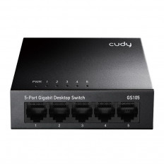 Коммутатор Cudy GS105 неуправляемый Cudy 5-портов, 10/100/1000 Мбит/с