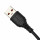 Кабель USB-microUSB, 1.0м, для зарядки и передачи данных, чёрный, (GP06M) GoPower 2.4A, ПВХ (PVC), быстрая зарядка