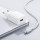 Сетевое зарядное устройство с выходом USB, 2.1А, белый, BA110A Lemi, с кабелем USB-Type-C;
