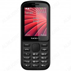 Мобильный телефон Texet TM-218 черный-красный TEXET