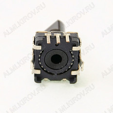 Энкодер а/м 3 pin без кнопки (31) (R7b) Вал 10 мм, пластик, лыска
