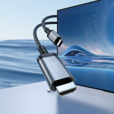 Переходник USB Type-C to HDTV с кабелем 1.8м (UA43)