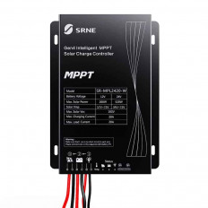 Контроллер заряда 12/24В 20А MPPT MPL2420 IP68 SRNE SOLAR CO.,LTD Максимальная мощность подключаемых солнечных батарей для 12В АКБ — 260Вт. 24В АКБ — 520Вт