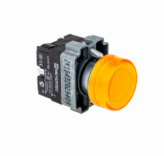 Сигнальная лампа 22мм, желтый, 24V AC/DC, IP65, MTB2-BV615 MEYERTEC