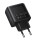 Сетевое зарядное устройство с выходами USB, Type-C, 3.0A, 45W GaN, черный, C158A Upgrade