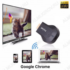Wi-Fi HDMI адаптер Anycast M9 Plus (OT-DVB06) (дублирует экран смартфона на ТВ)