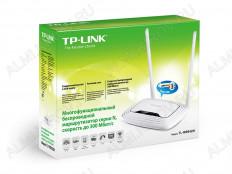 Wi-Fi Маршрутизатор TL-WR842N TP-LINK Порт USB 2.0, поддержка 3G/4G-модемов, 2 внешние антенны Wi-Fi (5дБ), 5 разъемов RJ-45, Wi-Fi до 300 Мбит/с