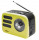 Радиоприемник RPR-033 LEMON RITMIX УКВ 88,0-108.0МГц; Bluetooth; USB, AUX; Питание от аккумулятора 18650(в комплекте. Зарядка через шнур USB