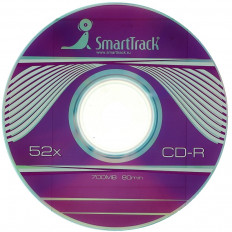 CD-R диск 700Mb 80min 52xspeed 1шт SMART TRACK
