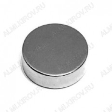 Неодимовый магнит диск 12х5 мм Сила сцепления 3кг; вес 4.2гр;