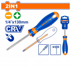 Отвертка комбинированная PH2/SL6.5 (трансформер) (2 в 1) WSS45M3