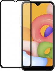 Защитное стекло Samsung A015F A01/M02, Large Arc черное Large Arc