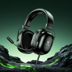 Наушники W113 Dynamic USB7.1 для геймеров и любителей качественного звука, проводные с микр., накладные,черные