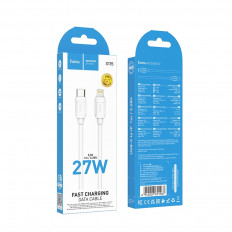 Кабель Type-C-Lightning, 1.0м, X115 Surpass, для зарядки и передачи данных, белый, 
PD27W
