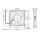 Вентилятор 12VDC 70*70*15mm KF0715B1HM-R 3-pin JAMICON 0.30A; 34dB; 4200 об;