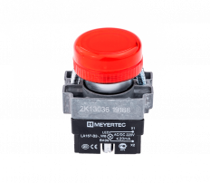 Сигнальная лампа 22мм, красный, 220V AC/DC, IP65, MTB2-BV634 MEYERTEC