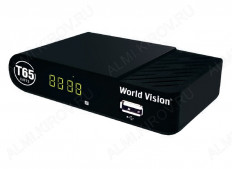 Ресивер эфирный WV T65 (Wi-Fi,IPTV опция) (уценка,после ремонта) WORLD VISION