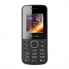 Мобильный телефон Texet TM-117 черный TEXET 1.77", 600mAh, без камеры