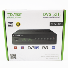 Ресивер эфирный DVS 5211 (Wi-Fi,IPTV опция)