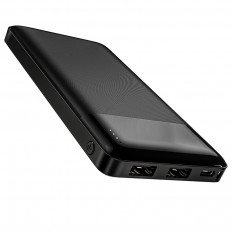 Аккумулятор внешний 10000mAh J72 Easy travel, черный