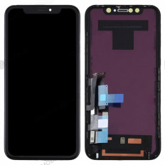 Дисплей для iPhone XR + тачскрин черный Оптима