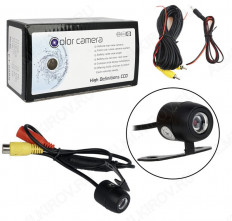Видеокамера заднего вида ET-688S автомобильная цветная, PAL, разрешение 420 линий, угол обзора 120°, питание 12В, видеовыход RCA