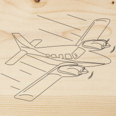 Доска для выжигания "Самолет" (12-0915) REXANT