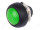 Кнопка PBS-33B OFF-(ON) зеленая, без фиксации d=12mm; 1A/250VAC; 2pin