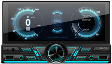 Автомагнитола AVH-7030 (2DIN) Multicolor с BT и поддержкой CarPlay/Android Auto SKYLOR MP3; 4x50Вт, FM (87,5-108МГц), USB/microSD/AUX, DC12В, TFT дисплей, цветной 7" дисплей, ПДУ; вход для камеры заднего и переднего вида (RCA), интерфей