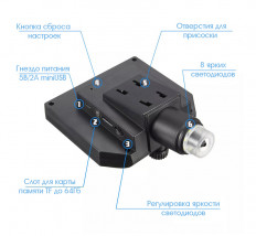 Микроскоп USB ОРБИТА 1-600x (OT-INL41) ОРБИТА сенсор HD 3,6 Мп (CCD); разрешение 1080P, 720P, VGA; дисплей 4,3" OLED; автономная работа до 6 часов; встроенный Li-ion аккумулятор