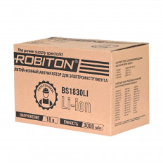 Аккумулятор для BOSCH BS1830Li 18В, 3Ач, Li-Ion