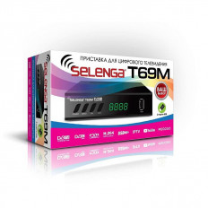 Ресивер эфирный T69M AC3 (Wi-Fi,IPTV опция) SELENGA