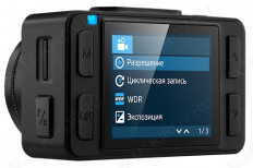 Видеорегистратор автомобильный G-TECH X74 Full HD GPS модуль Neoline 1920*1080; 140°; ; Sony IMX323; 2"; 8-128Gb - microSD; суперконденсатор;