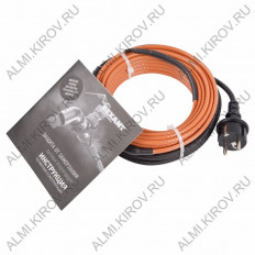 Греющий саморегулирующийся кабель (комплект в трубу) 10HTM2-CT ( 2м/20Вт) (51-0601) REXANT