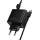 Сетевое зарядное устройство с вых.USB,Type-C,PD45W +QC3.0, BAS16A Erudite,черный, с каб.Type-C