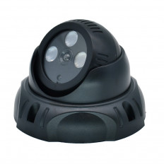 Муляж видеокамеры OT-VNP10 купольный, черный ОРБИТА Питание: 2*АA (в комплект не входит); красный мигающий светодиод
