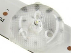 Модуль подсветки LED TV 800мм 7 линз (комплект: 3 планки); JL.D43071330-002AS-M v02 (MS-L2570) алюминий; 3V; шаг 125mm; 43"; 2pin; 1/1TV; для BQ 4302B, 4306B, Condor L43N4300, DEXP F43F7000C/G, F43F8000C/G, Hyundai H-LED43ET4100, H-LED43ES5001, H-LED43...