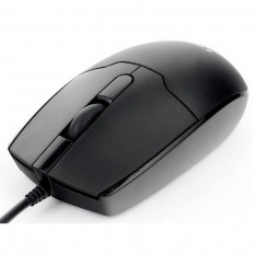 Мышь MOP-425 Black GEMBIRD проводная; 1000 dpi; 2 кнопки + колесо-кнопка; USB; длина кабеля 1.8 м