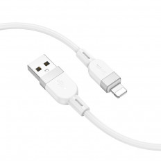 Кабель USB-Lightning, 1.0м, для зарядки и передачи данных, белый, X109 Energy