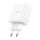 Сетевое зарядное устройство с вых.USB,2*Type-C,3.0A,белый C126A Pure