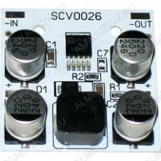 KIT Преобразователь DC/DC в 3.3V(2A) из 5...40V (SCV0026-3.3V-2A) Smartmodule Понижающий; Uвх: 5...40V; Uвых: 3.3V; Iвых: 2A (макс.)